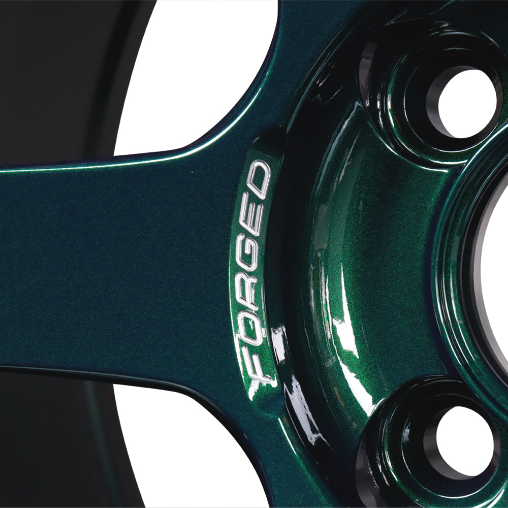 Volk Racing TE37 Sonic Wheels - Racing Green 16x8 / 4x100 / +35