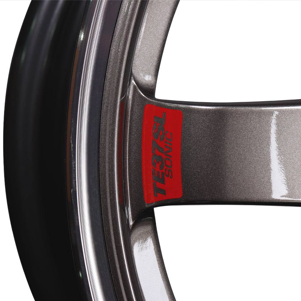 Volk Racing TE37 Sonic SL Wheels - Pressed Graphite 15x7 / 4x100 / +34