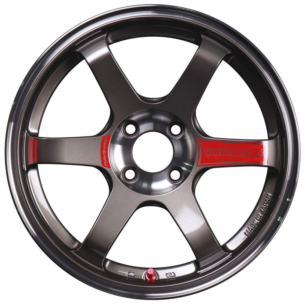 Volk Racing TE37 Sonic SL Wheels - Pressed Graphite 16x8 / 4x100 / +34