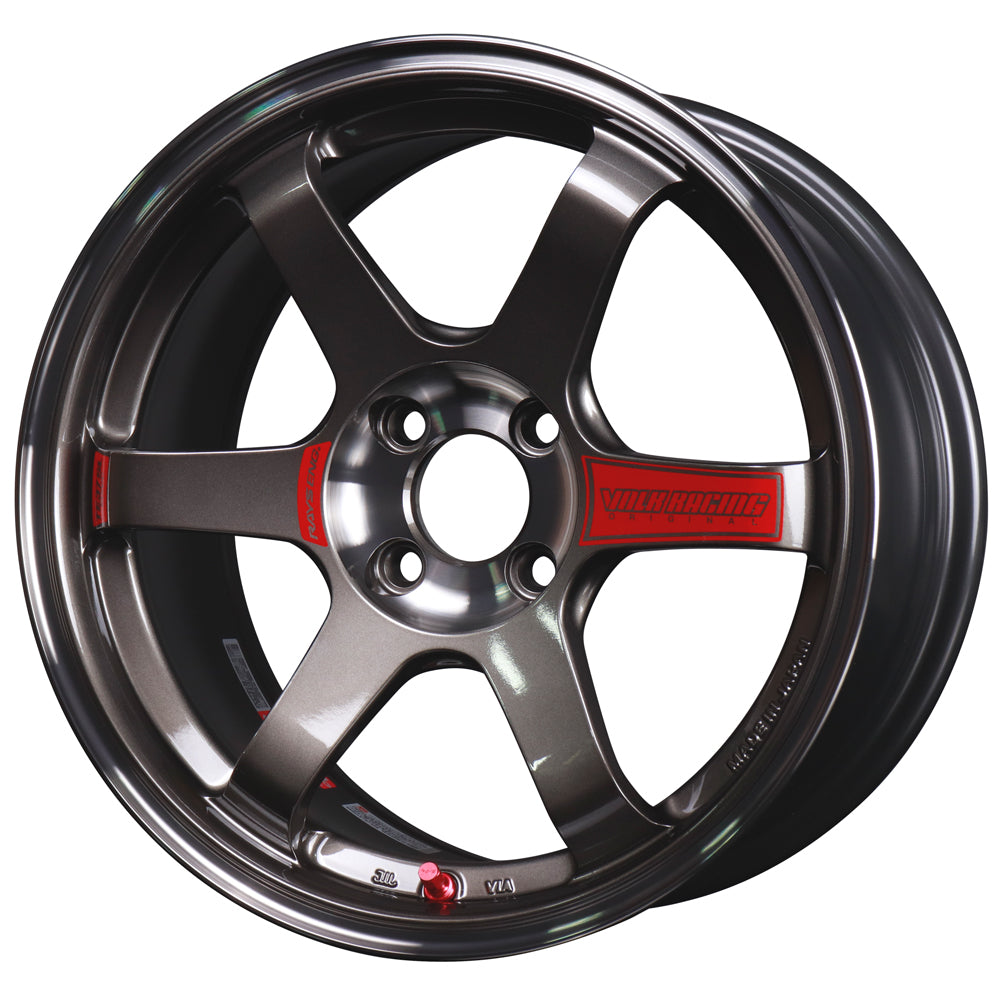 Volk Racing TE37 Sonic SL Wheels - Pressed Graphite 16x8 / 4x100 / +34