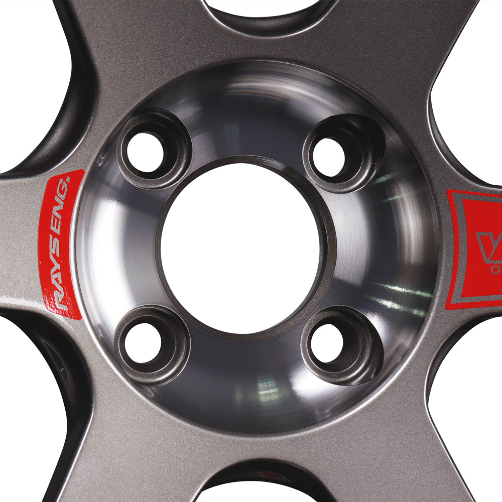 Volk Racing TE37 Sonic SL Wheels - Pressed Graphite 16x8 / 4x100 / +34