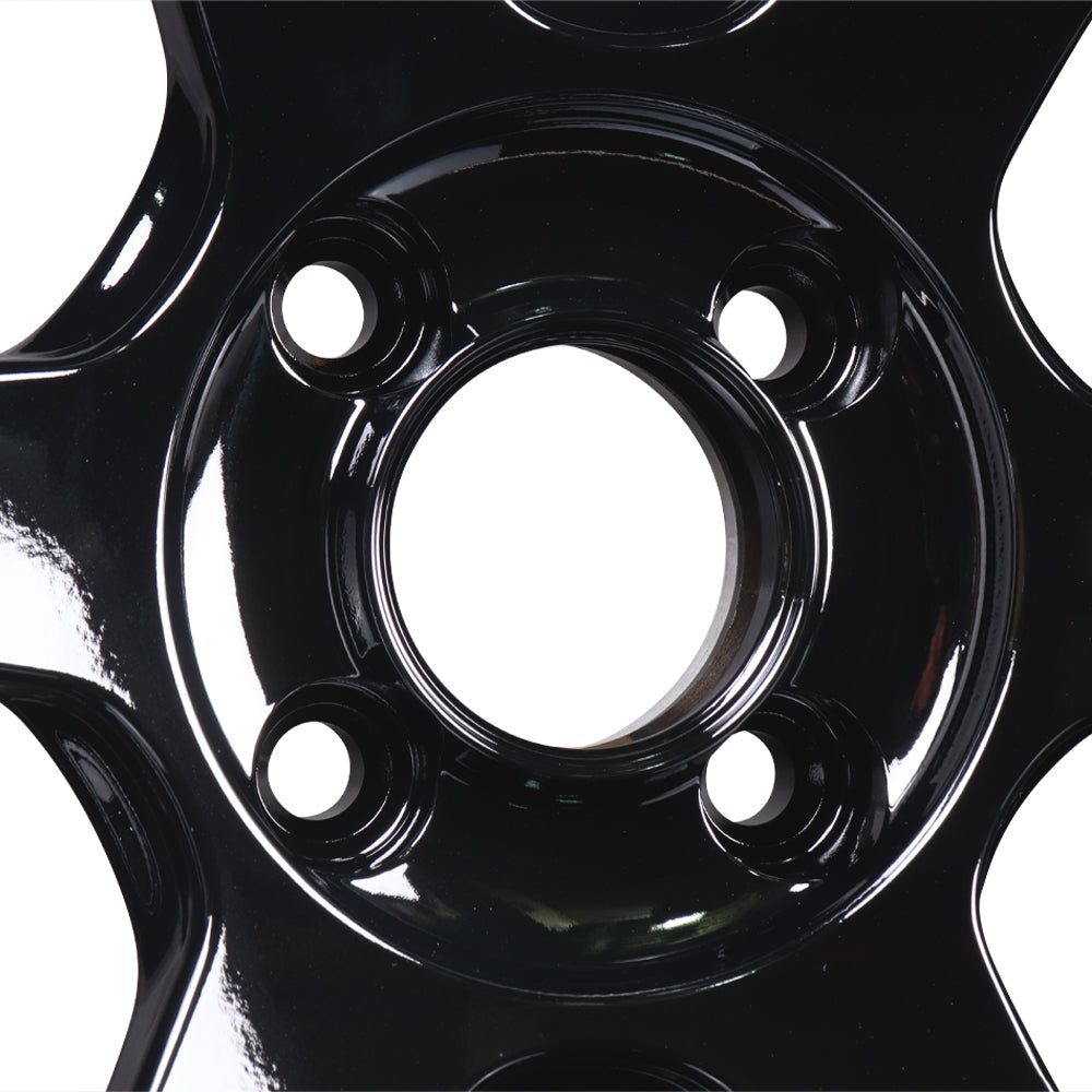 Volk Racing TE37 Sonic Time Attack Edition Wheels - Gloss Black 15x7 / 4x100