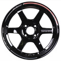 Volk Racing TE37 Sonic Time Attack Edition Wheels - Gloss Black 15x7 / 4x100