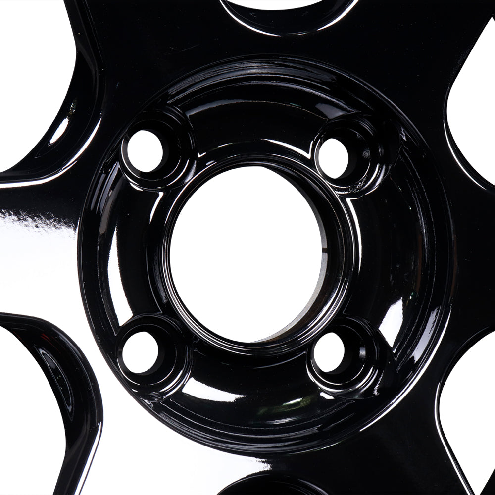 Volk Racing TE37 Sonic Time Attack Edition Wheels - Gloss Black 16x8 / 4x100 / +36