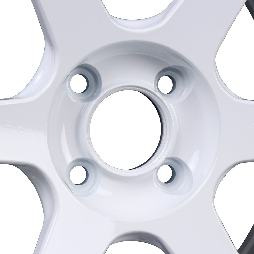 Volk Racing TE37 Sonic Time Attack Edition Wheels - Dash White 16x8 / 4x100 / +36