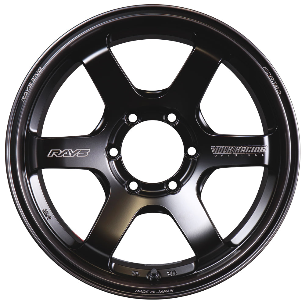 Volk Racing TE37SB Black Shadow Wheels - 18x8.5 / 6x139 / +22