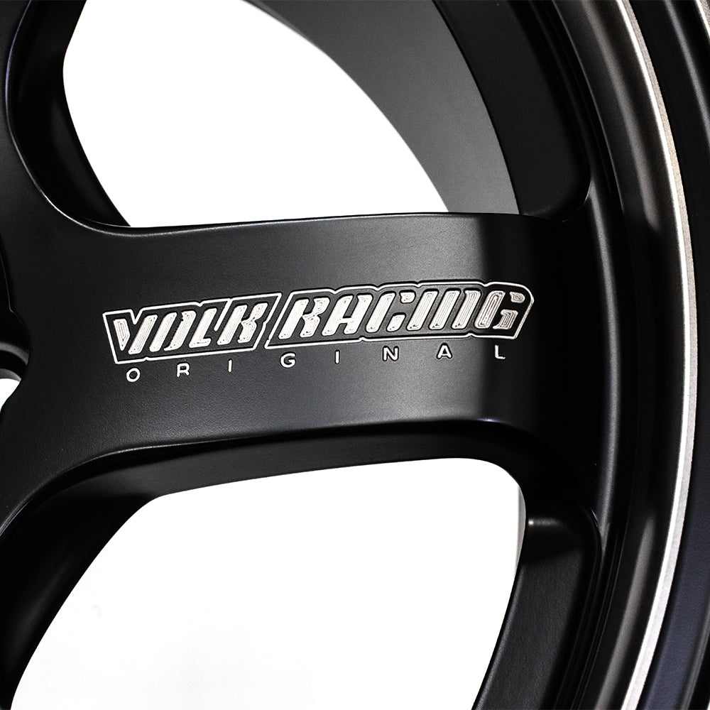 Volk Racing TE37SB Black Shadow Wheels - 18x8.5 / 6x139 / +22