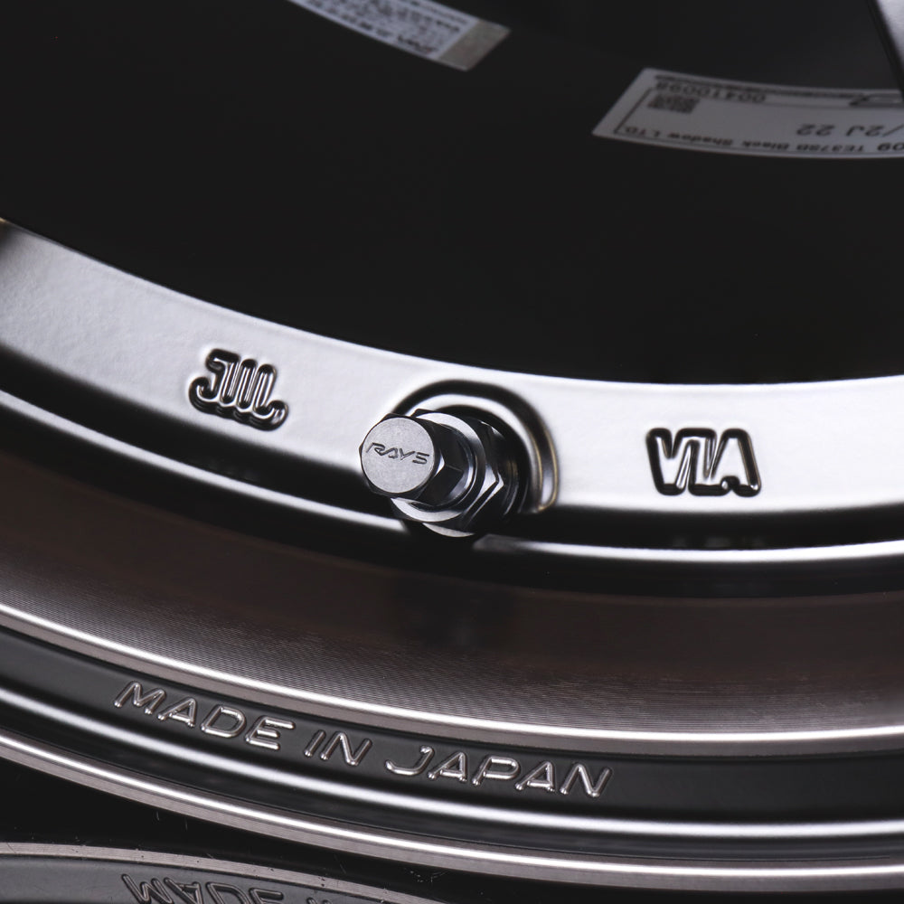 Volk Racing TE37SB Black Shadow Wheels - 18x8.5 / 6x139 / +22