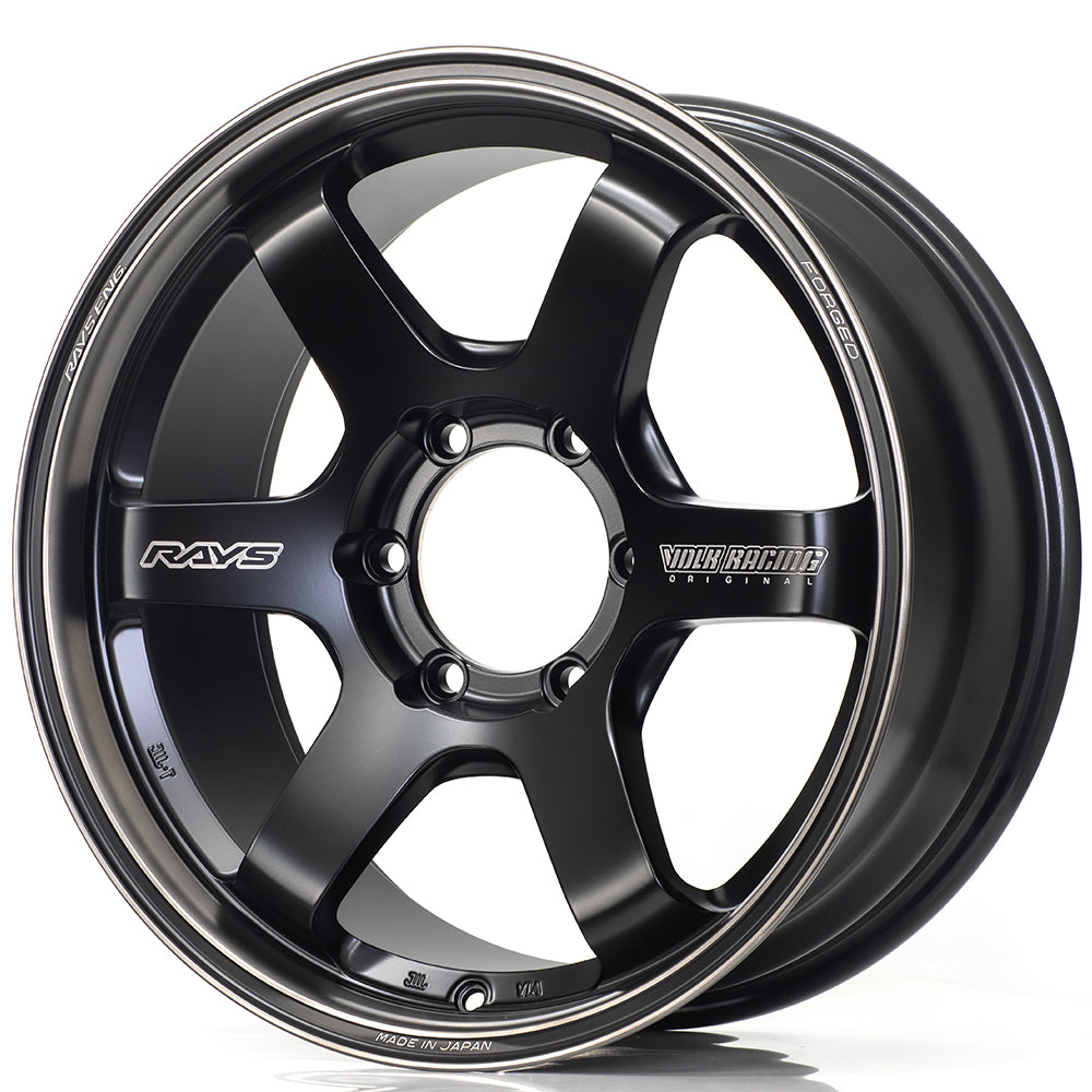 Volk Racing TE37SB Black Shadow Wheels - 18x8.5 / 6x139 / +22