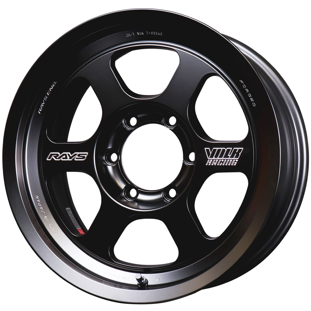 Volk Racing TE37XT Black Shadow Wheels - 17x8 / 6x139