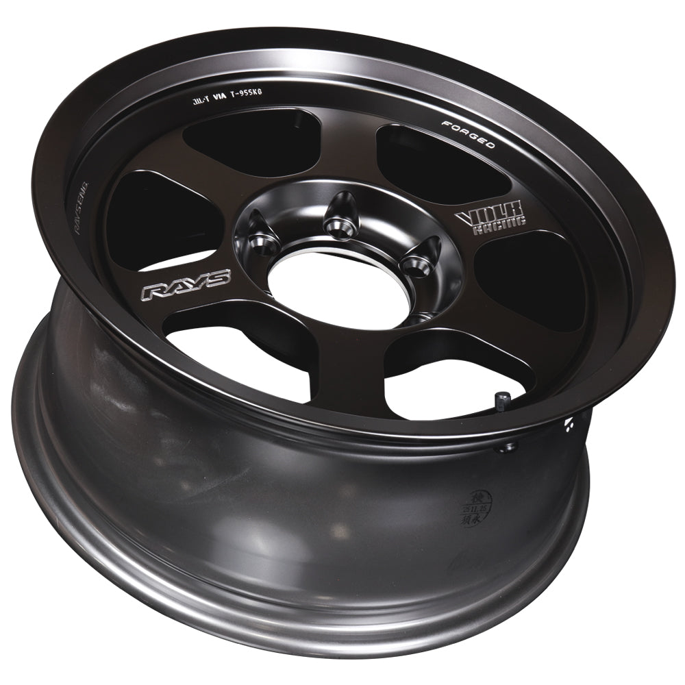 Volk Racing TE37XT Black Shadow Wheels - 17x8 / 6x139