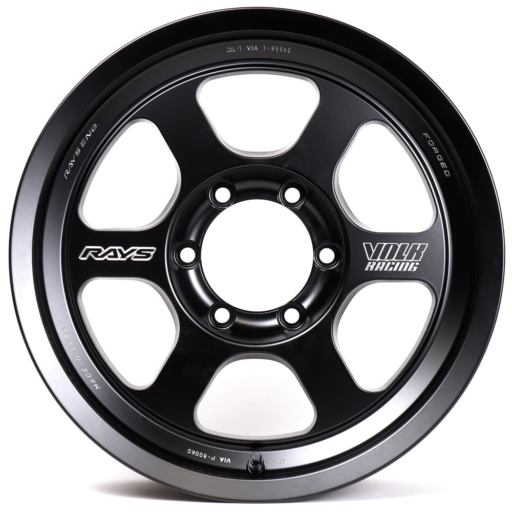 Volk Racing TE37XT Black Shadow Wheels - 17x8 / 6x139