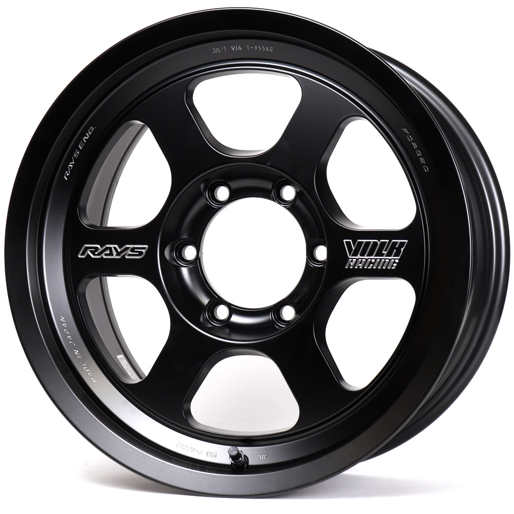 Volk Racing TE37XT Black Shadow Wheels - 17x8 / 6x139