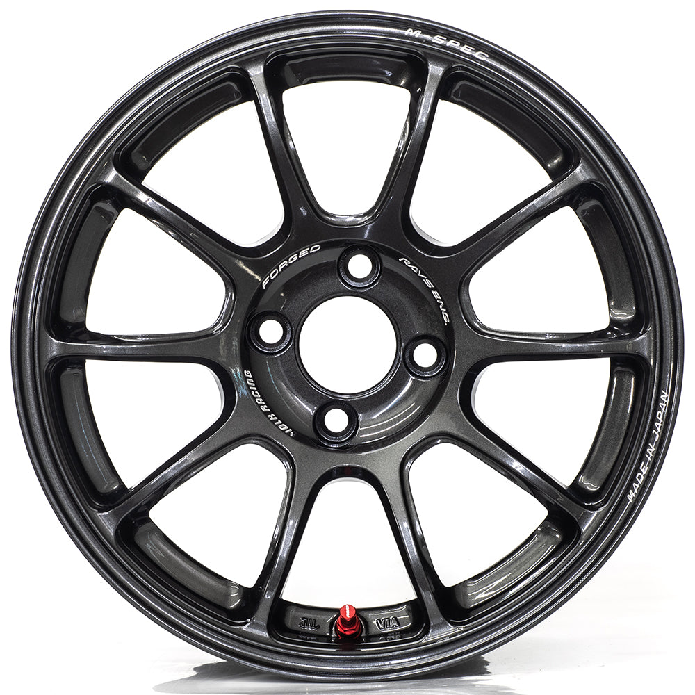 Volk Racing ZE40 M-Spec Wheels - Diamond Dark Gunmetal / 15x8 / 4x100