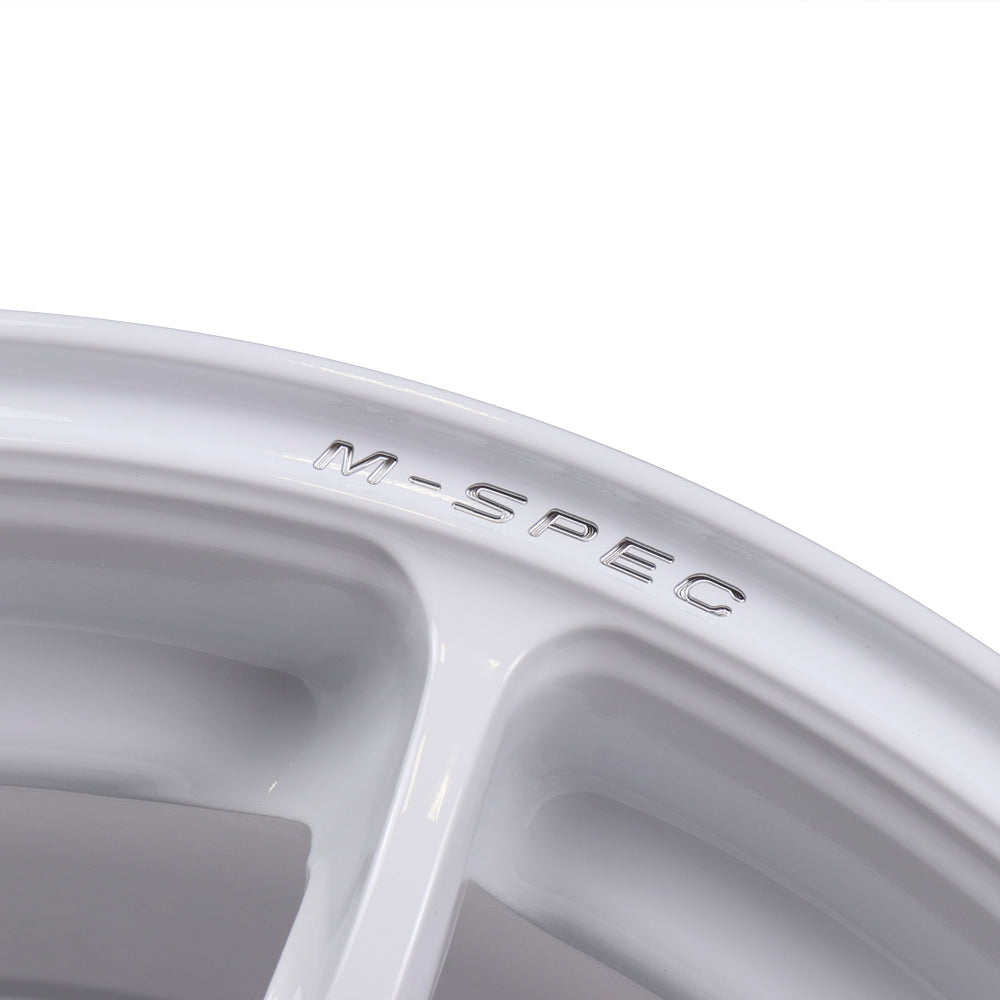 Volk Racing ZE40 M-Spec Wheels - Dash White / 15x8 / 4x100