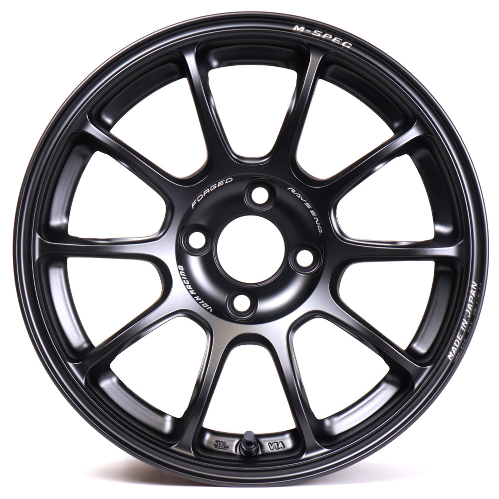 Volk Racing ZE40 M-Spec Wheels - Matte Black / 15x7 / 4x100