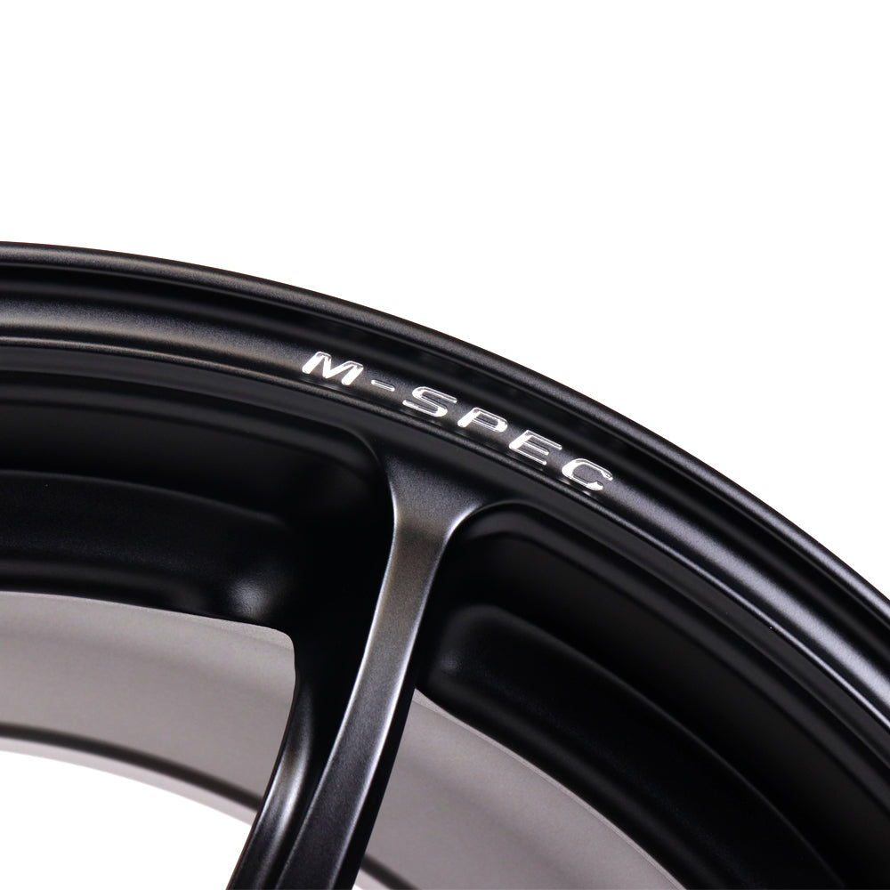Volk Racing ZE40 M-Spec Wheels - Matte Black / 15x8 / 4x100