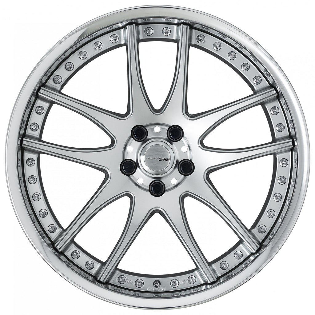Work Emotion CR 3P - 19" Wheels - Burning Silver