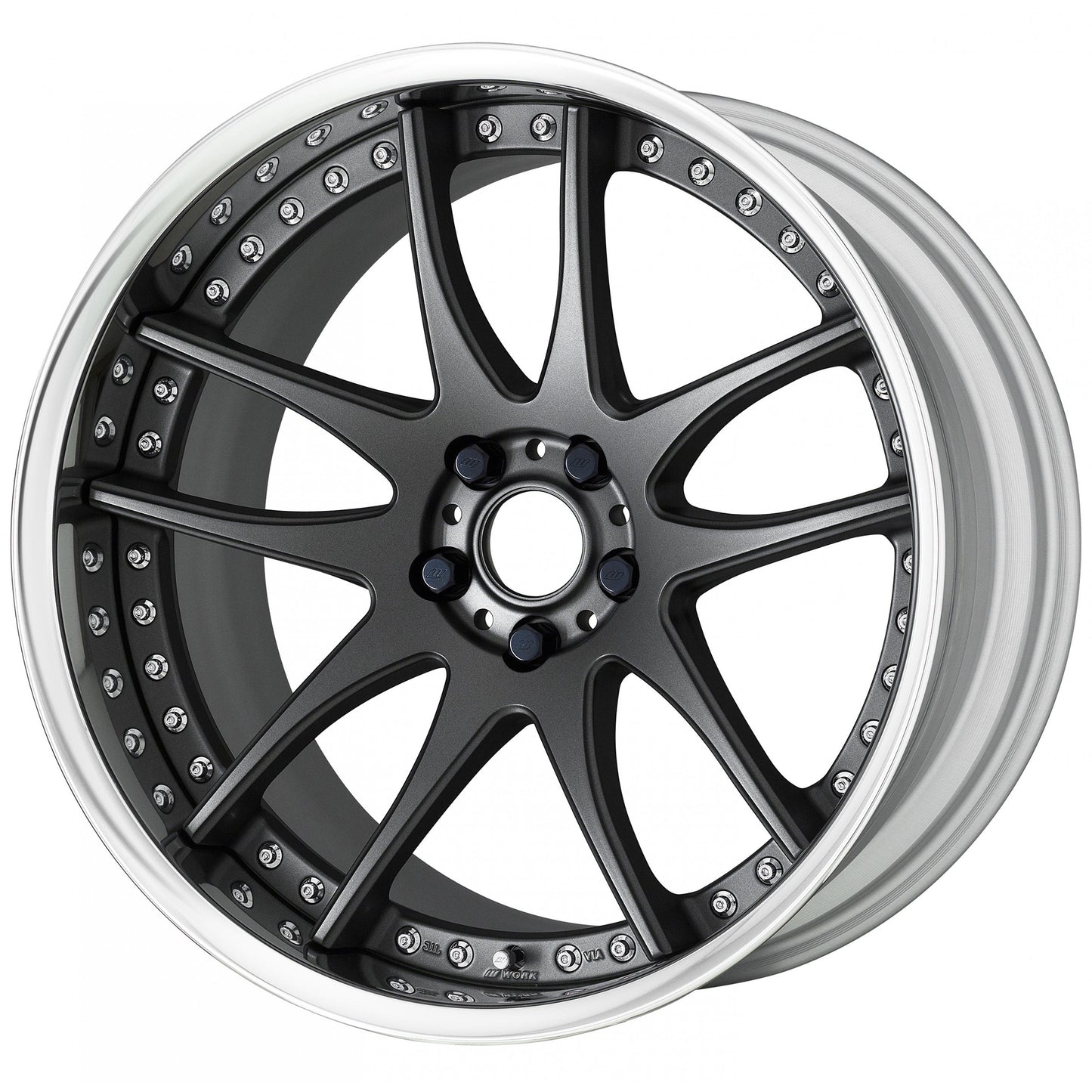 Work Emotion CR 3P - 19" Wheels - Matte Gunmetal