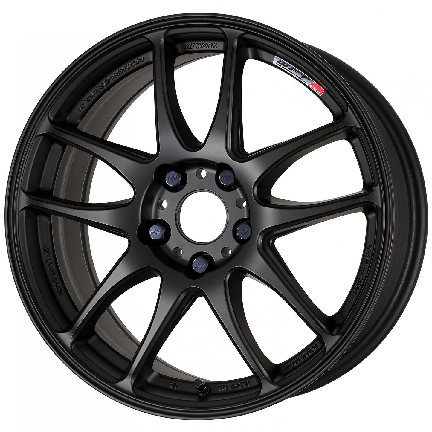 Work Emotion CR Kiwami - 18" Wheels - Matte Black