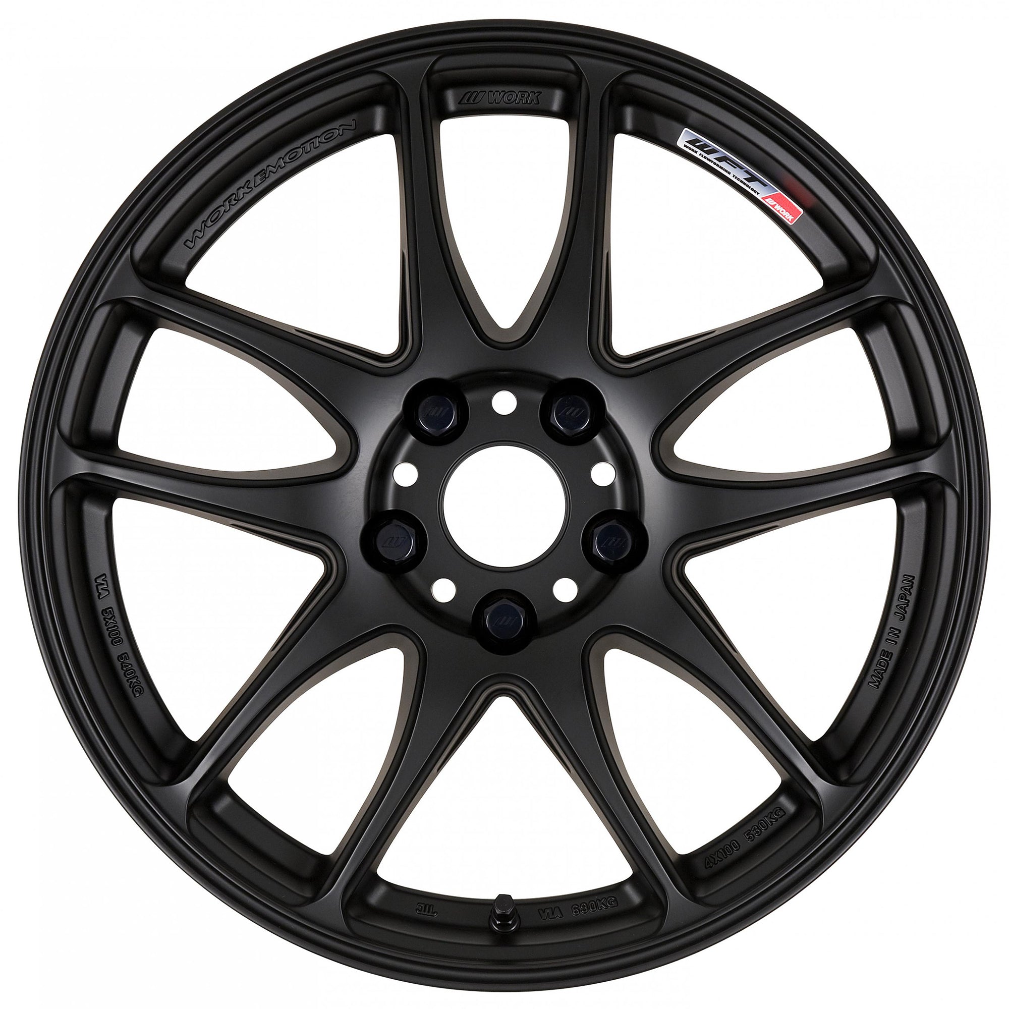 Work Emotion CR Kiwami - 17" Wheels - Matte Black