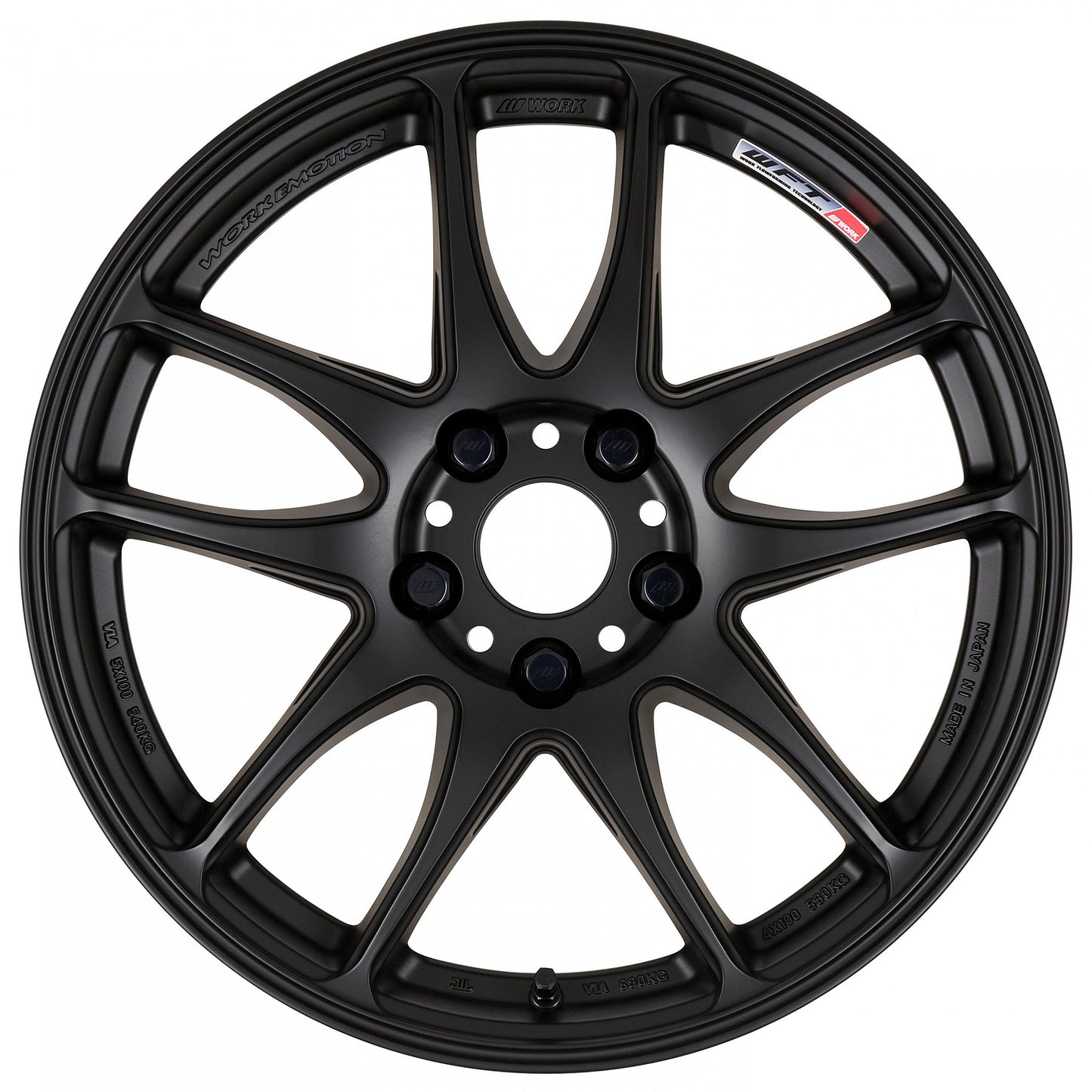 Work Emotion CR Kiwami - 18" Wheels - Matte Black