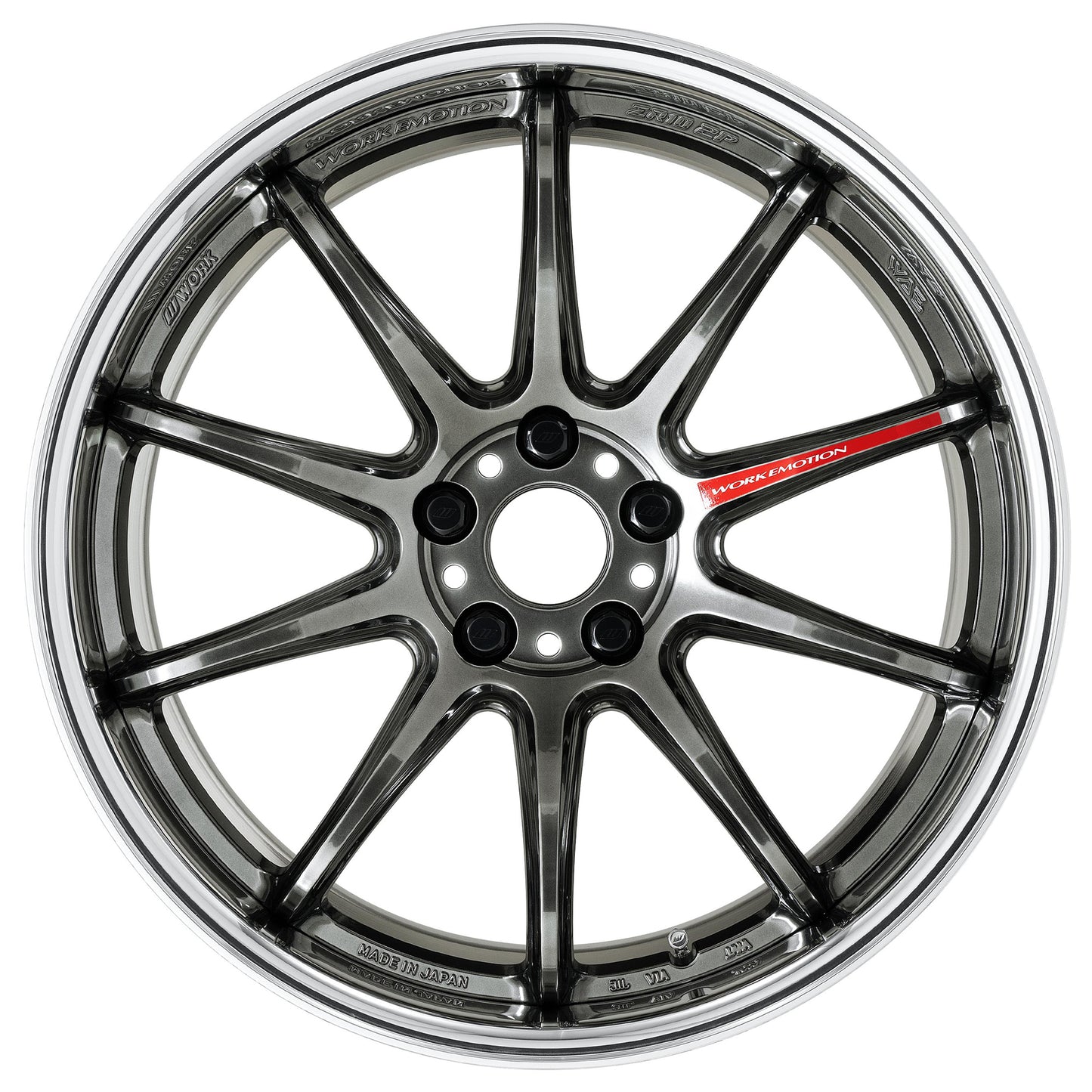 Work Emotion ZR10 2P - 19" Wheels - Glim Black