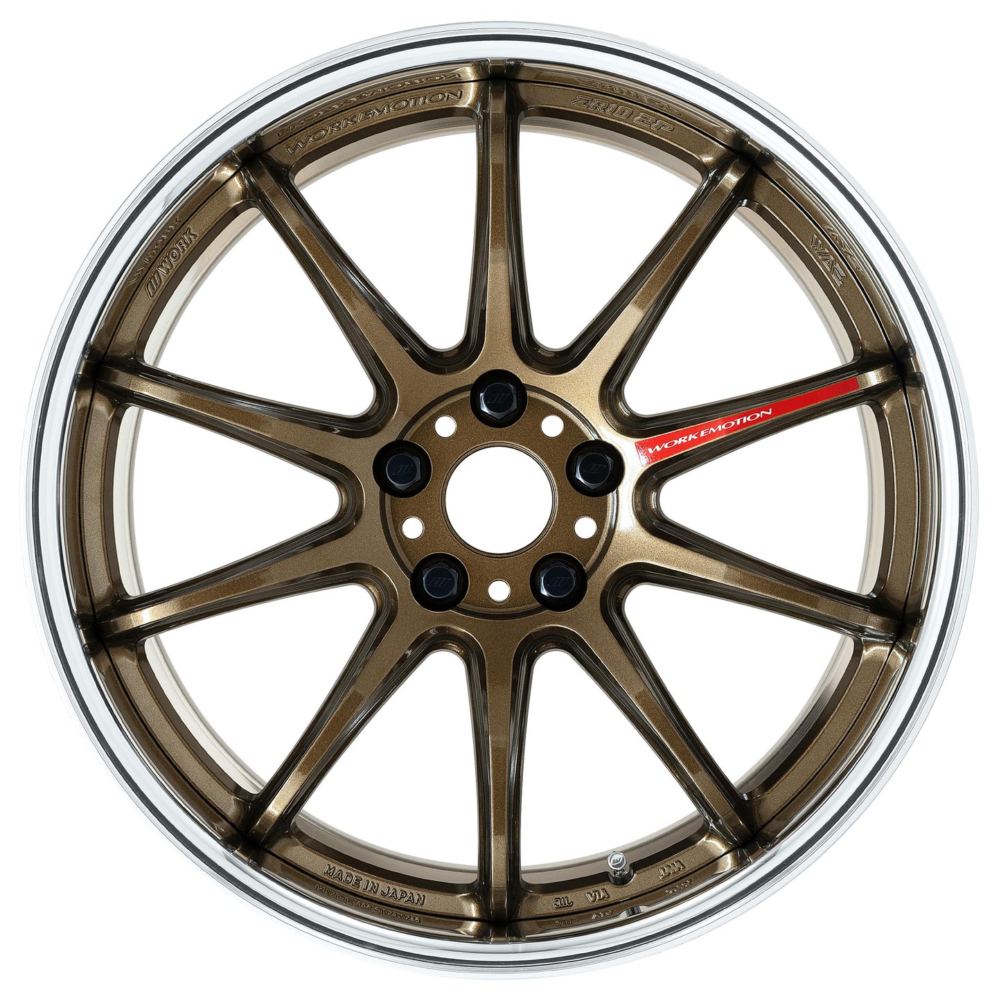 Work Emotion ZR10 2P - 18" Wheels - Titanium Bronze