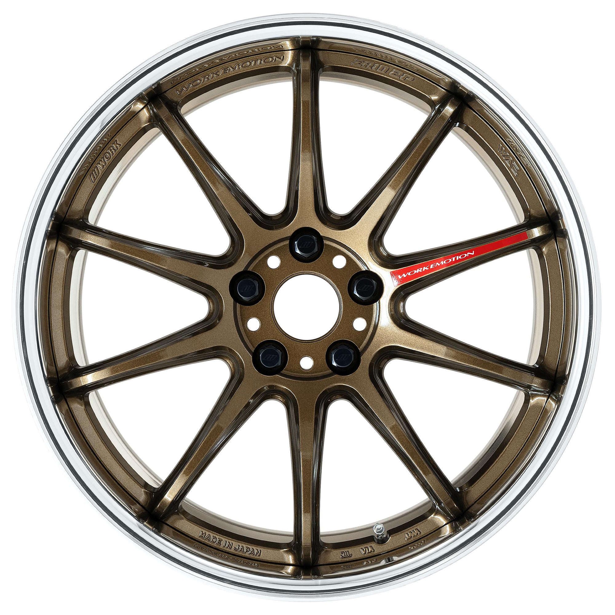 Work Emotion ZR10 2P - 19" Wheels - Titanium Bronze