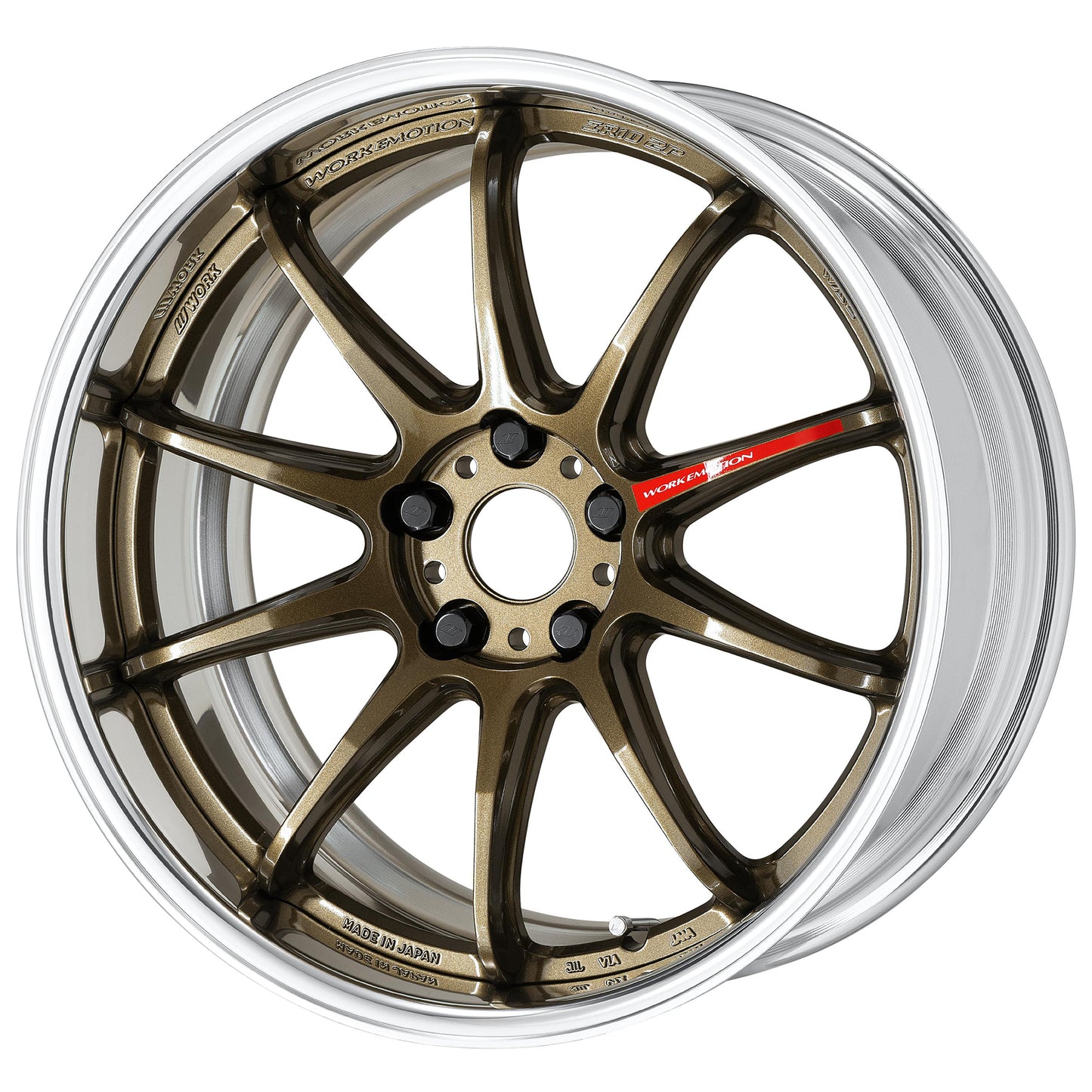 Work Emotion ZR10 2P - 18" Wheels - Titanium Bronze