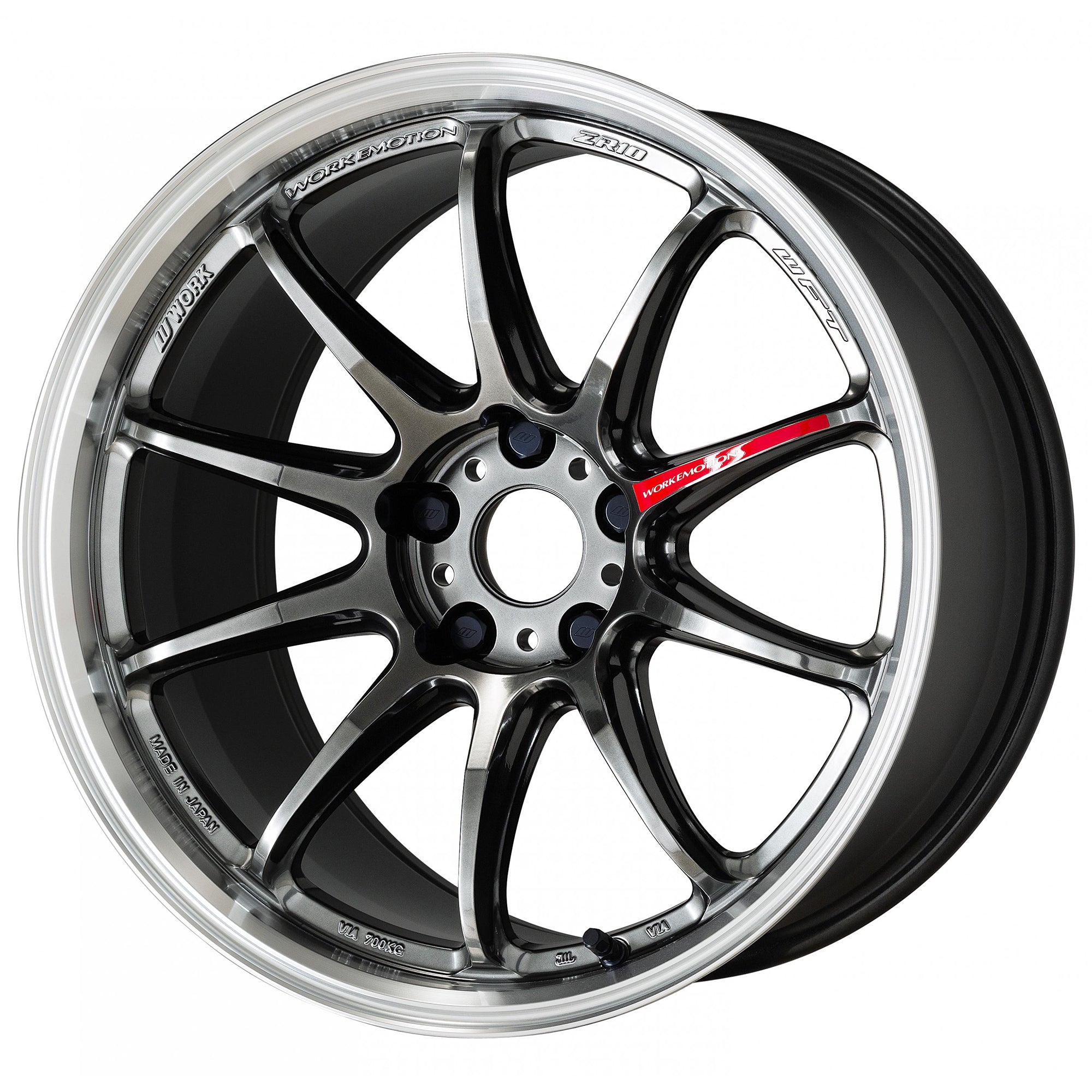 Work Emotion ZR10 - 17" Wheels - Glim Black Diamond Cut Rim