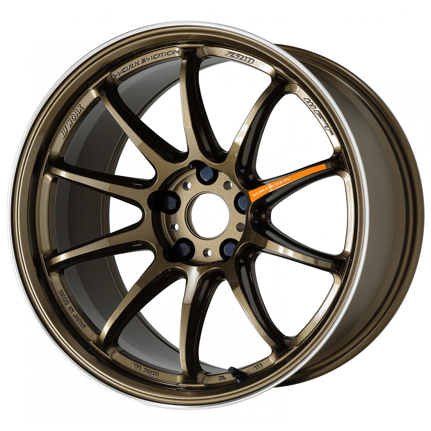 Work Emotion ZR10 - 18" Wheels - Titanium Diamond Lip Cut