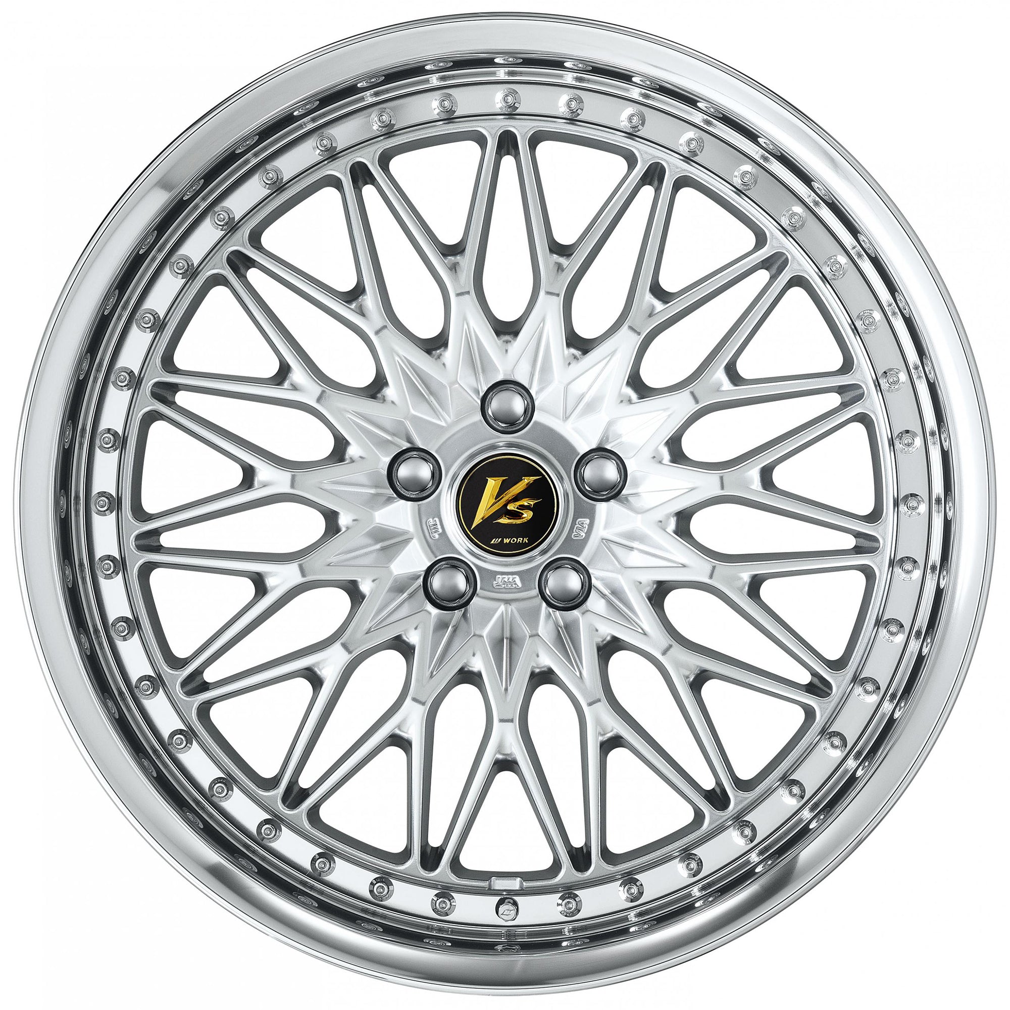 Work VS-XV - 18" Wheels - Silky Rich Silver