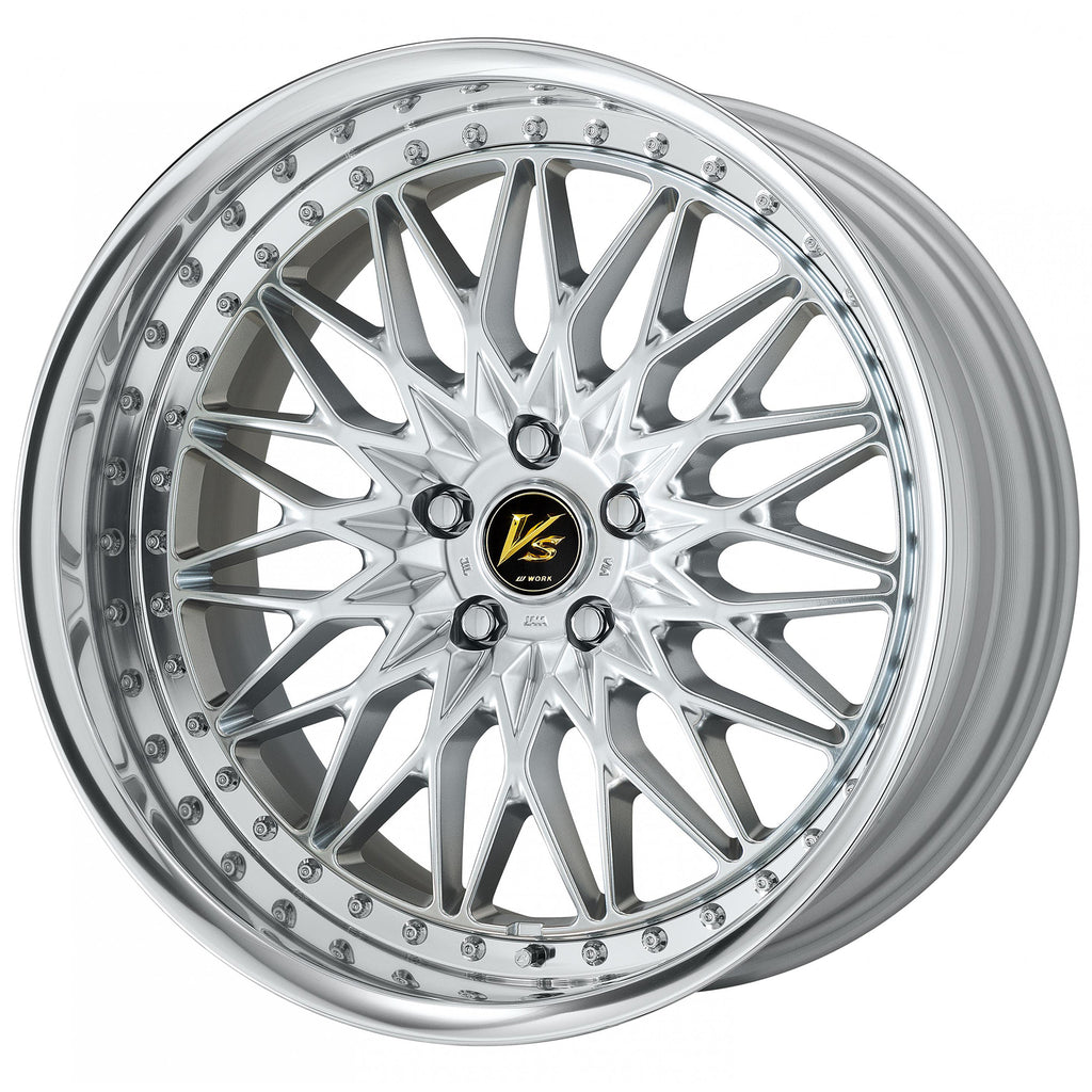 Work VS-XV - 18" Wheels - Silky Rich Silver