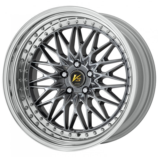 Work VS-XV - 20" Wheels - Brilliant Silver Black