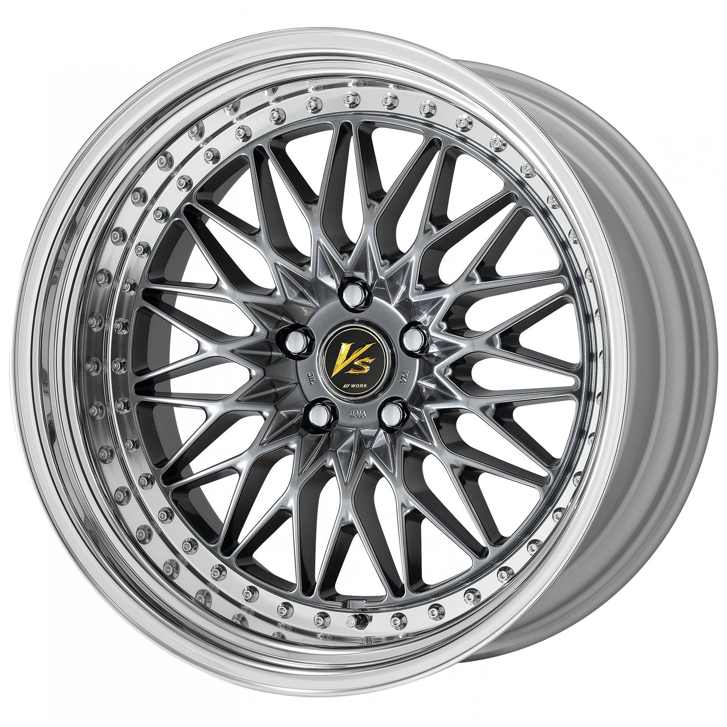 Work VS-XV - 19" Wheels - Brilliant Silver Black