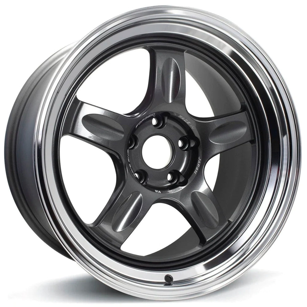 Volk Racing 21C Wheels - Dark Gunmetal 18x9.5 / 5X120 / +20