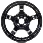 Rays Gram Lights 57CR Wheels - Gloss Black 15x8 / 4X100