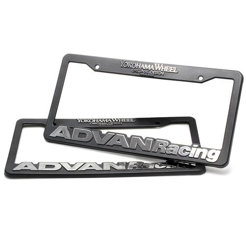 Advan Racing License Plate Frame
