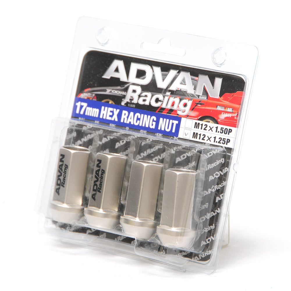 Advan Racing Lug Nuts 17mm - Champagne Gold