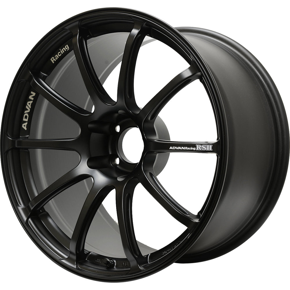 Advan Racing RSII Wheels - Semi Gloss Black 17x7.5 / 5x114.3 / +48