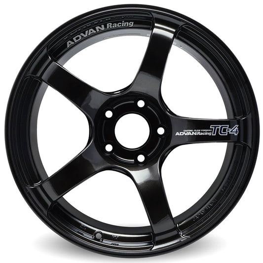 Advan Racing TC4 Wheels - Gloss Black / 16x8 / 4x100 / +38