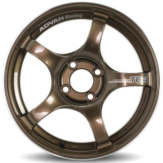 Advan Racing TC4 Wheels - Umber Bronze  15x8 / 4x100 / +35