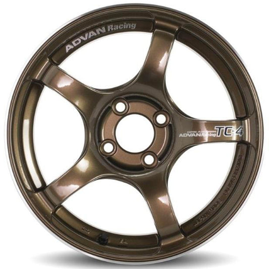 Advan Racing TC4 Wheels - Umber Bronze / 16x8 / 4x100 / +38