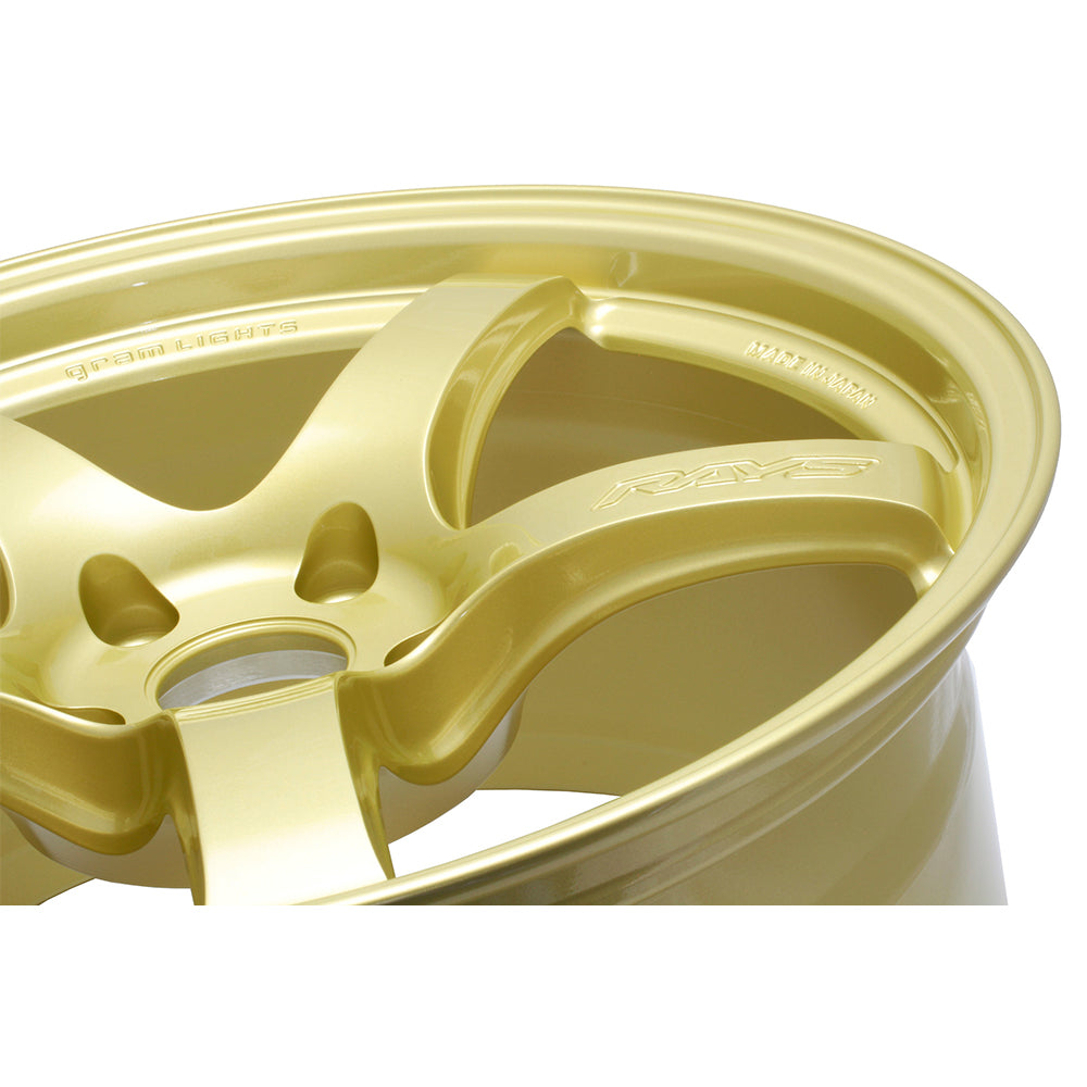 Rays Gram Lights 57CR Wheels - Gold 19x9.5 / 5x120 / +35