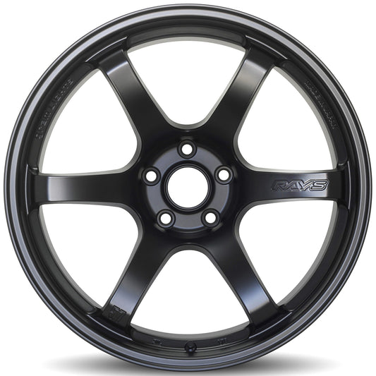 Rays Gram Lights 57DR Wheels - Semi Gloss Black 17x9 / 5x114