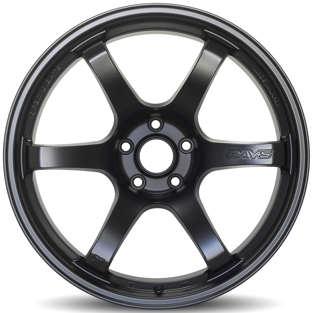 Rays Gram Lights 57DR Wheels - Semi Gloss Black 18x9.5 / 5x114