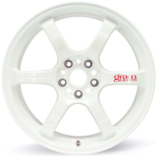 Rays Gram Lights 57DR Wheels - Ceramic Pearl 18x9.5 / 5x114 / +38