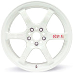 Rays Gram Lights 57DR Wheels - Champ White 15x8 / 5x114 / +35