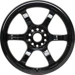 Rays Gram Lights 57DR Wheels - Gloss Black 18x9.5 / 5x114 / +38